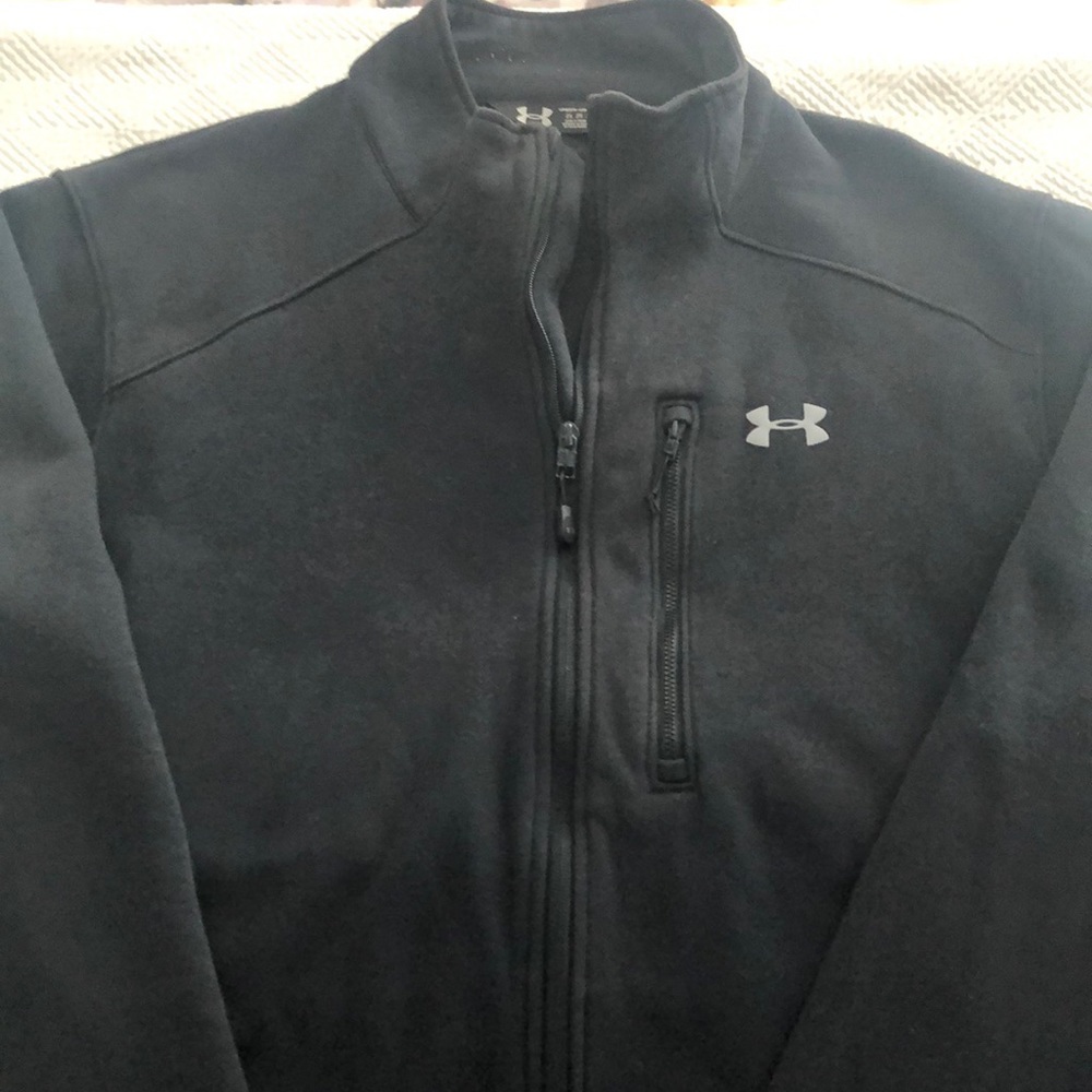 Under Armour Black Zip Up Jacket